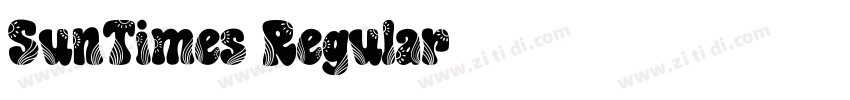 SunTimes Regular字体转换